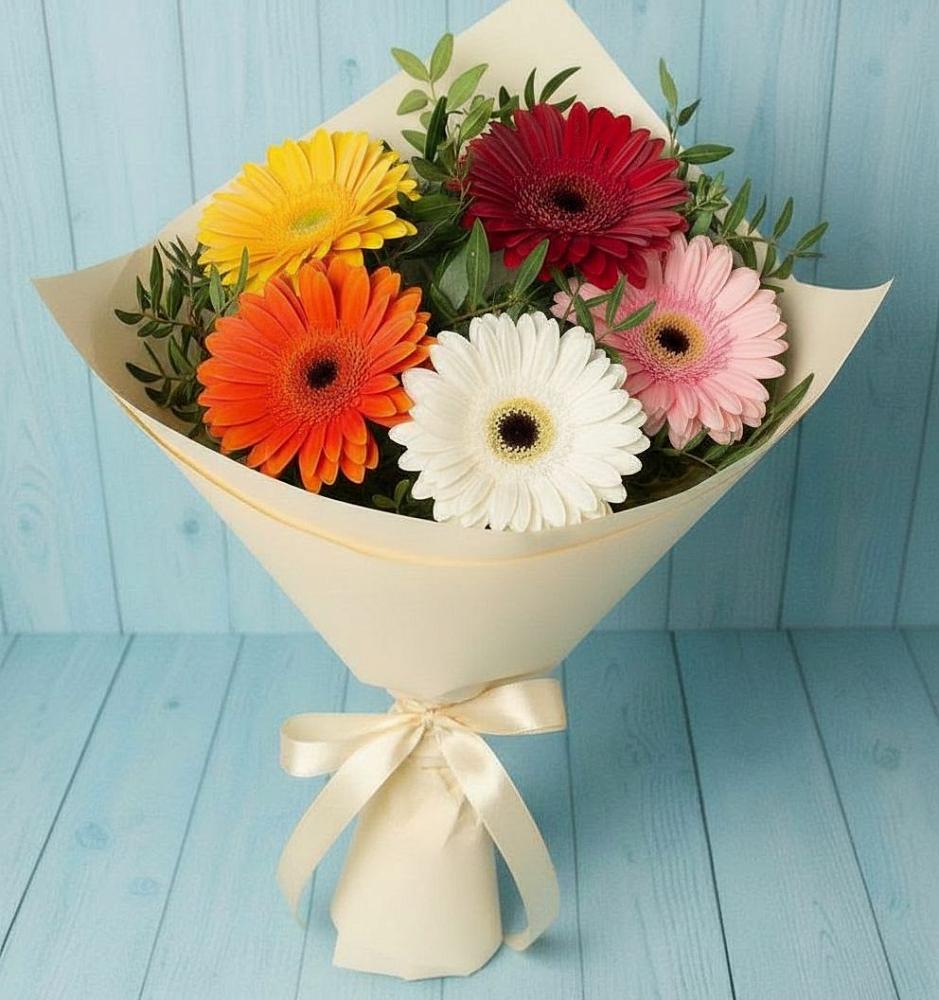 Букет цветов из: Герберы в Мирном Республика Крым