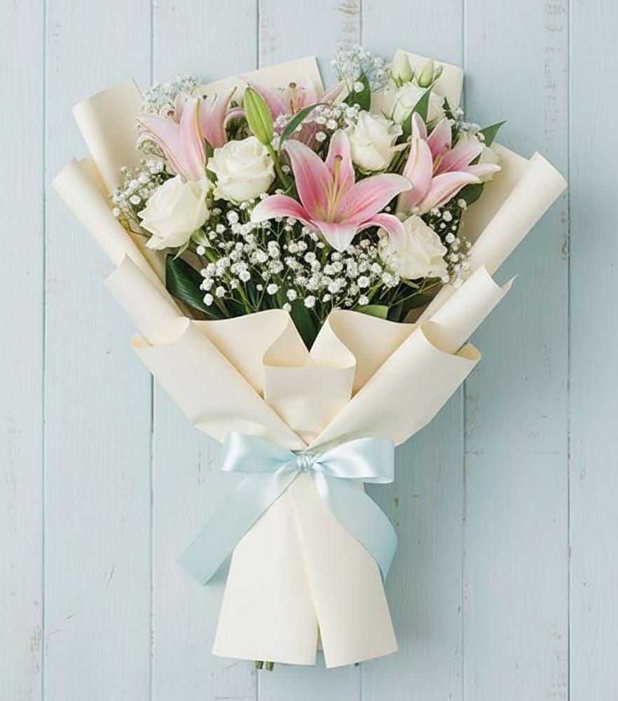 Букет цветов из: Лилии в Мирном Республика Крым