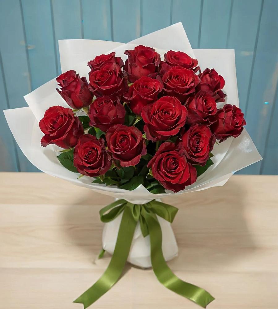 Букет Красные розы в Мирном Республика Крым