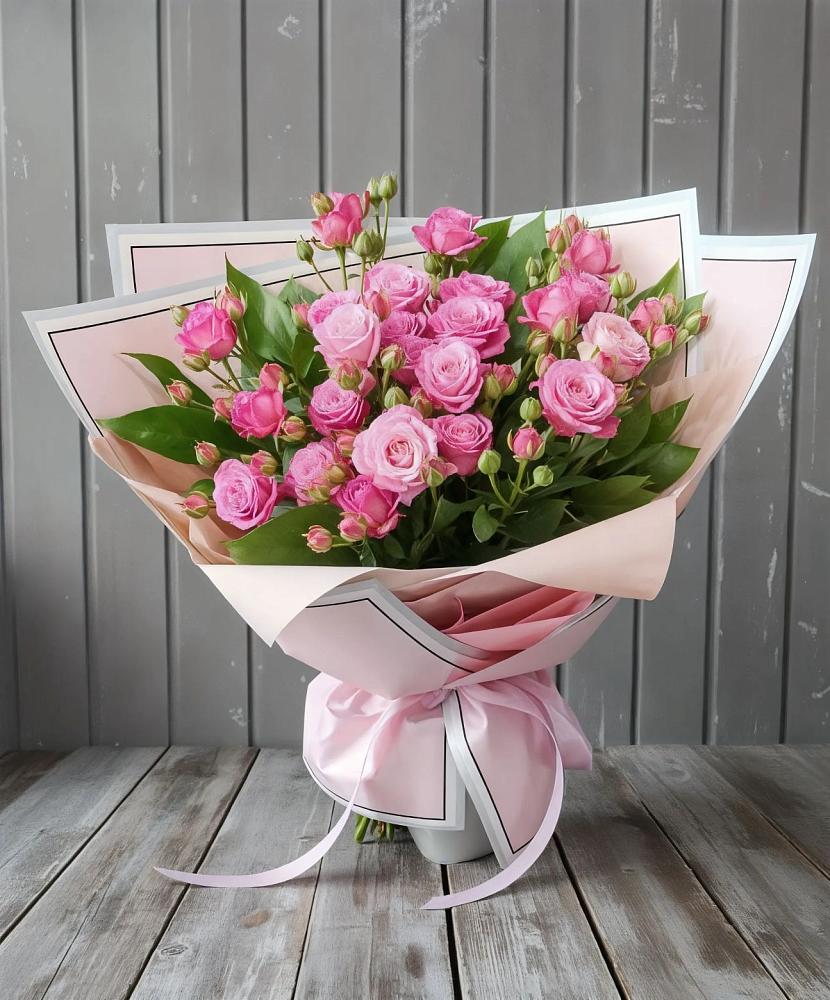 Букет Розовый кустик в Мирном Республика Крым