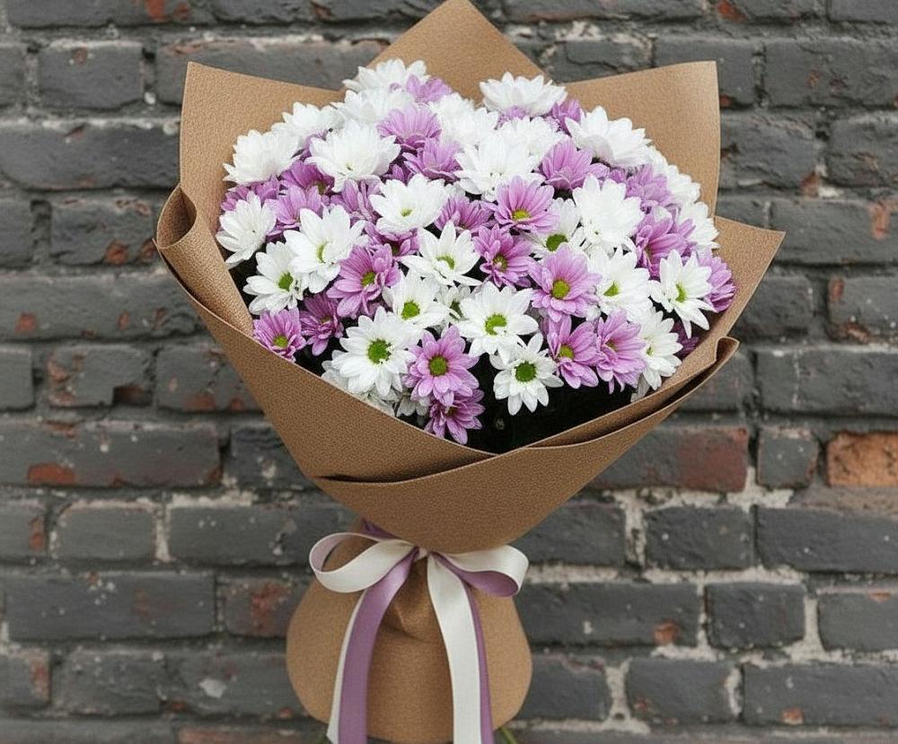 Букет цветов из: Хризантемы в Мирном Республика Крым