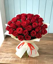 Букет 29 Красных роз в Мирном Республика Крым