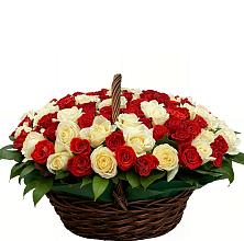 Премиум букет из: Розы #REPLACE_PRED# Мирном Республика Крым